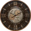 Horloge mécanique Yoni Métal marron