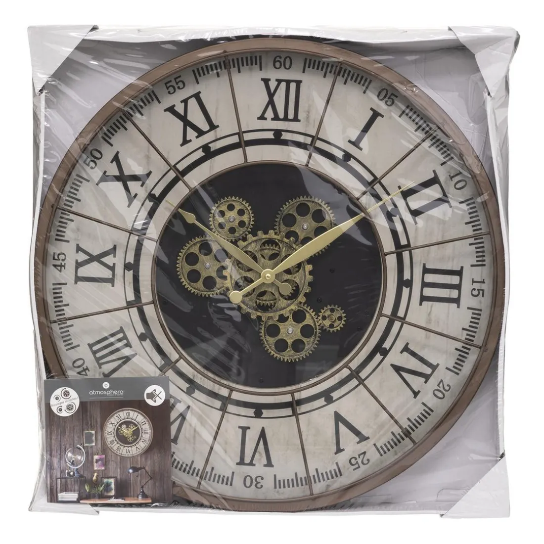 Horloge Métal Mécanique D 57 Stella marron