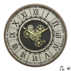 Horloge Métal Mécanique D 57 Stella marron