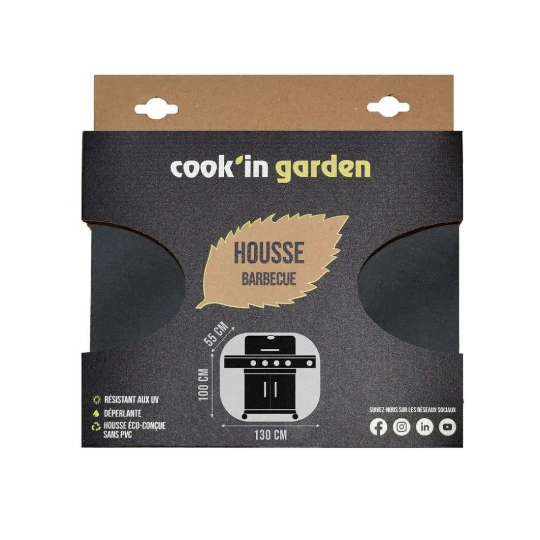 Housse pour barbecue et plancha COV008