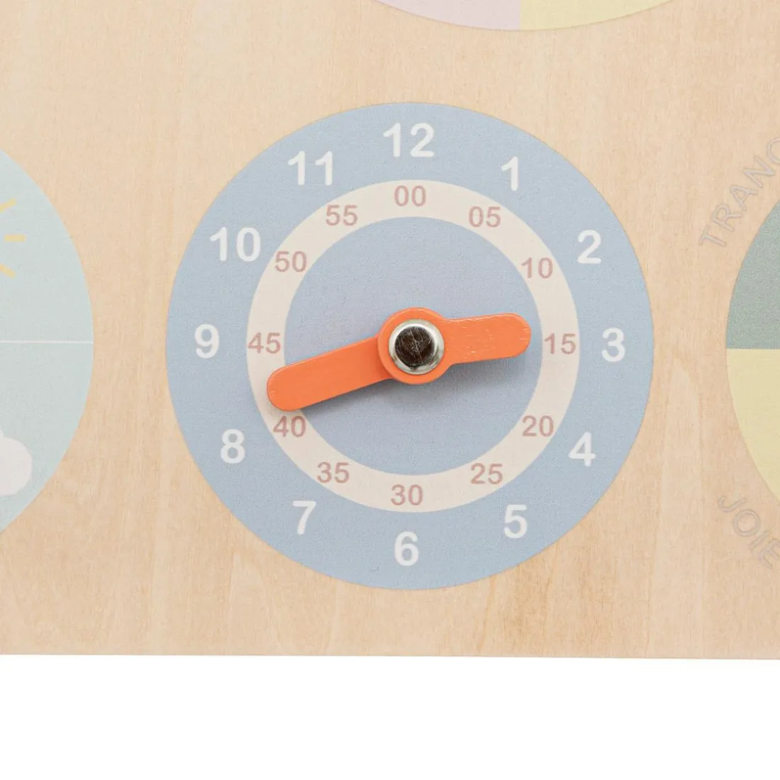 Jeu calendrier Marron en hêtre