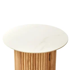La table à manger HAVANA avec son design rustique et épuré facile à monter pour 4 personnes