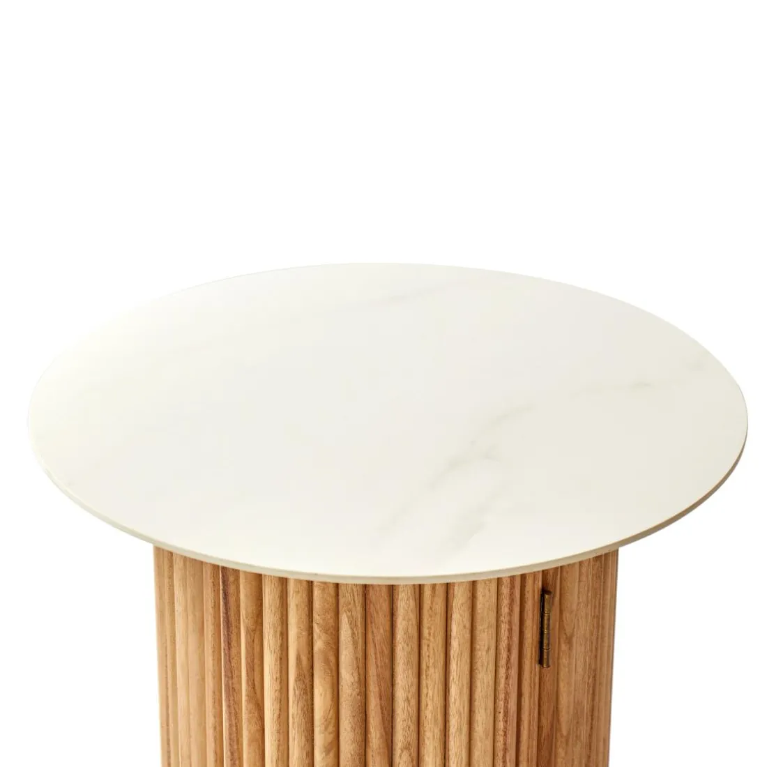 La table à manger HAVANA avec son design rustique et épuré facile à monter pour 4 personnes