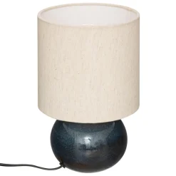 Lampadaire arc bleu en coton