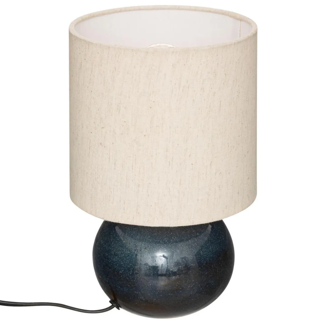 Lampadaire arc bleu en coton
