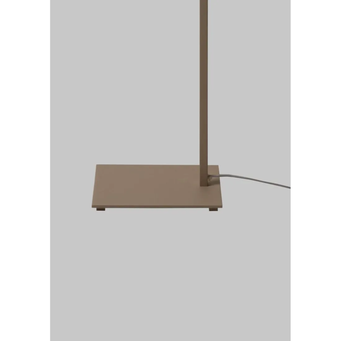 Lampadaire Boston sable abat-jour lin fonce
