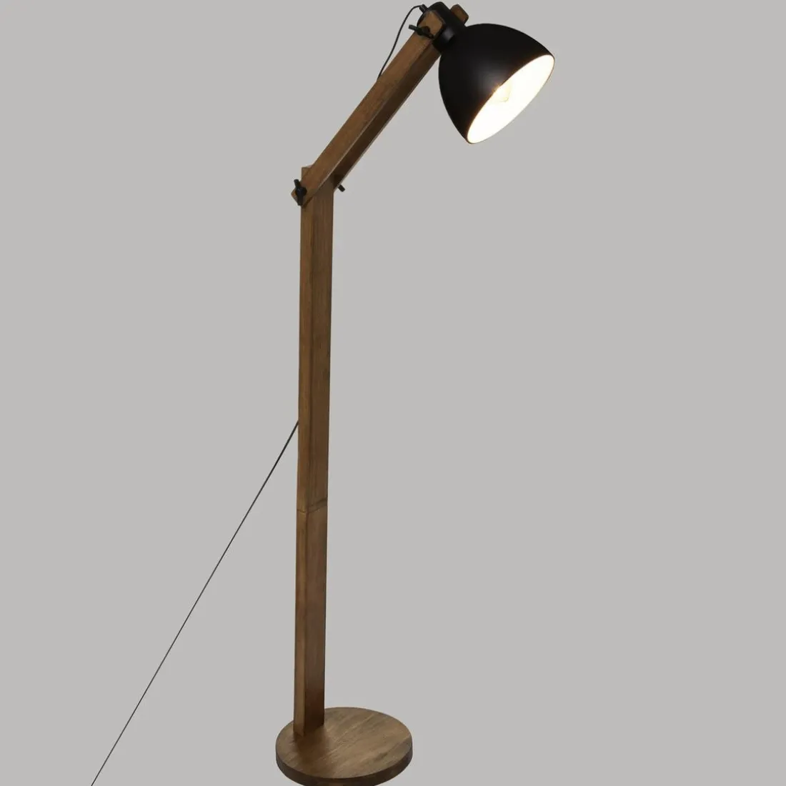 Lampadaire Cuba Noir
