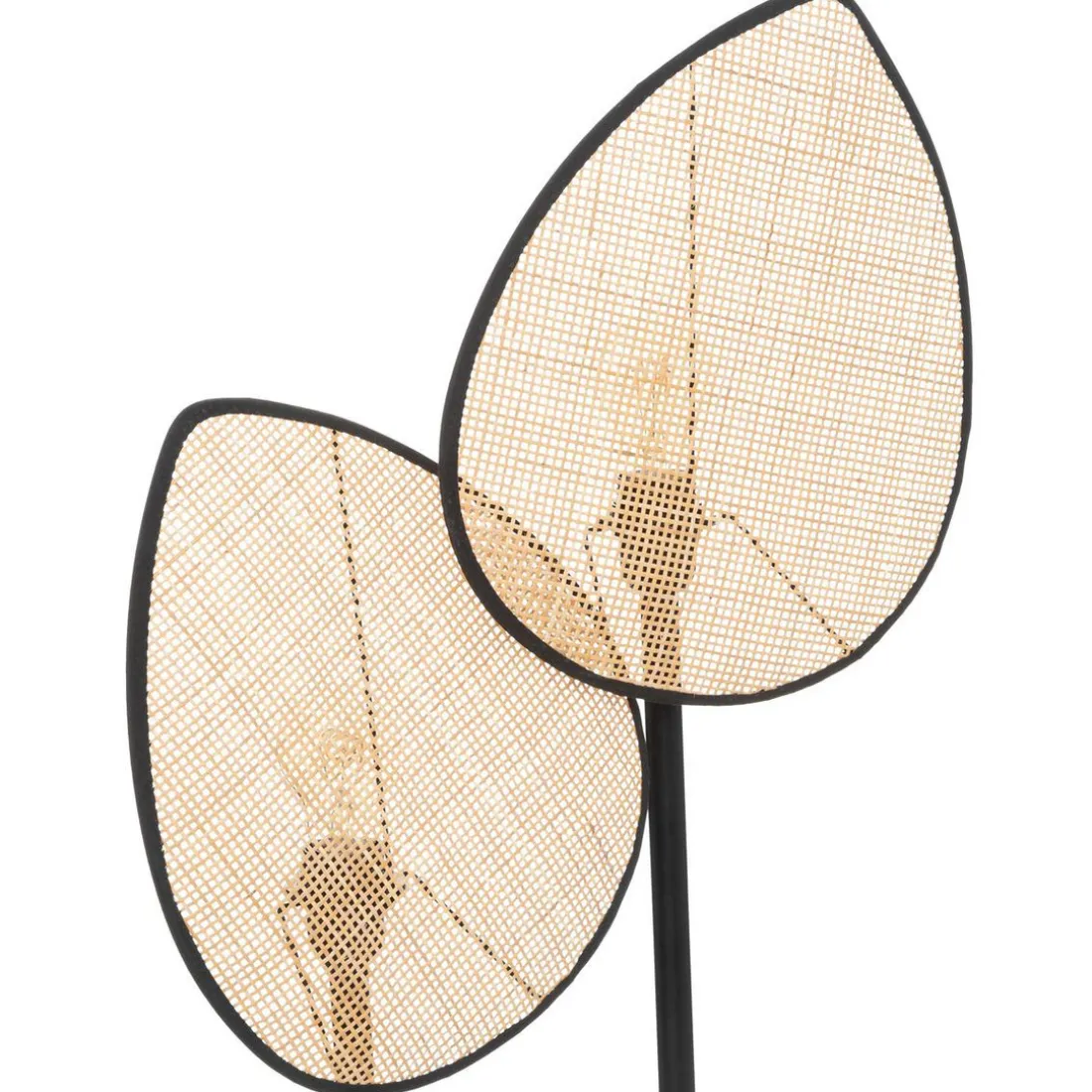 Lampadaire droit en métal