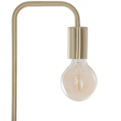 Lampadaire métal doré H150