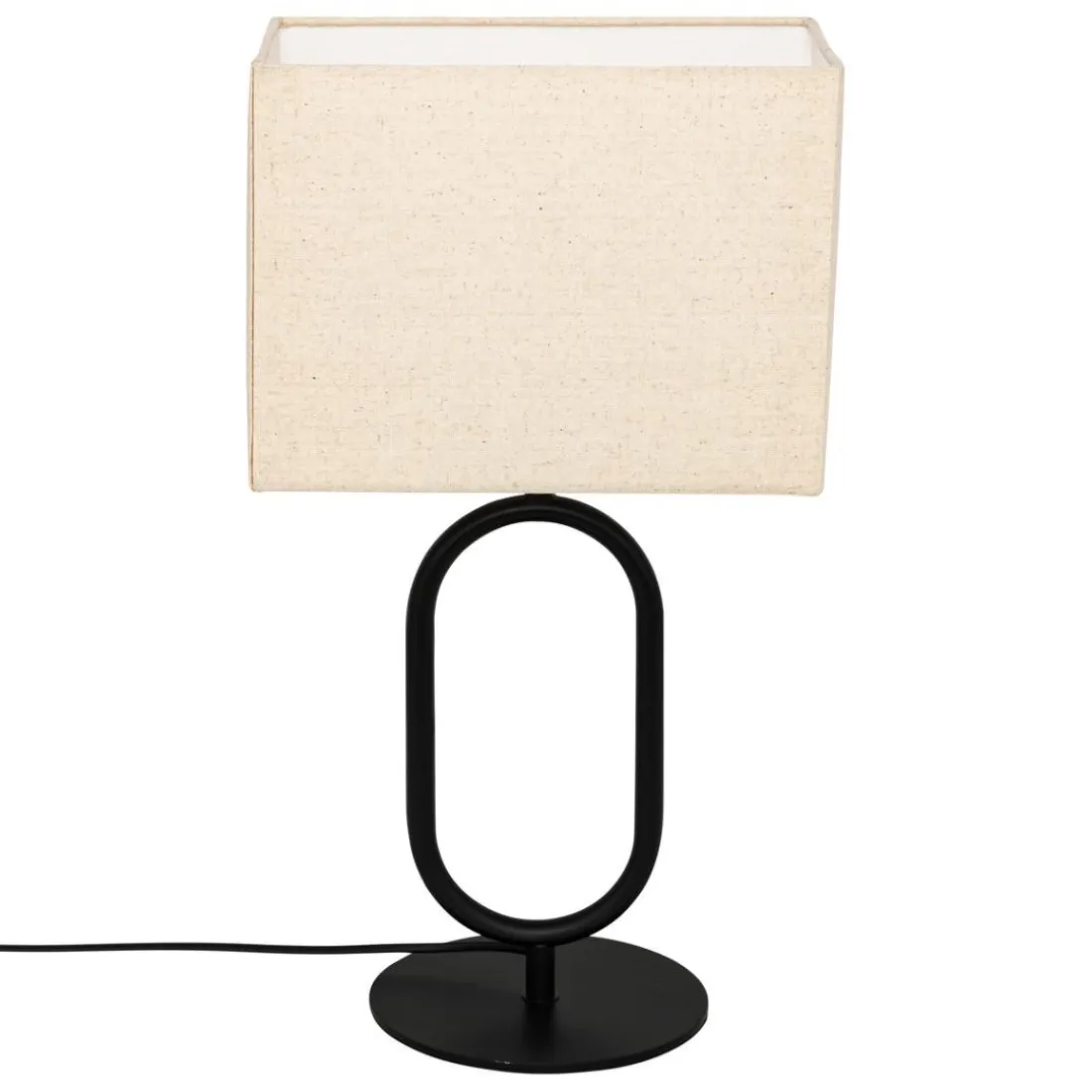 Lampe à poser Alec métal noir
