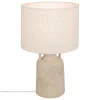 Lampe à poser champignon secteur Gibus gris