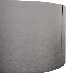 Lampe à poser design 'SPRING MINI' avec abat-jour gris et trépied noir