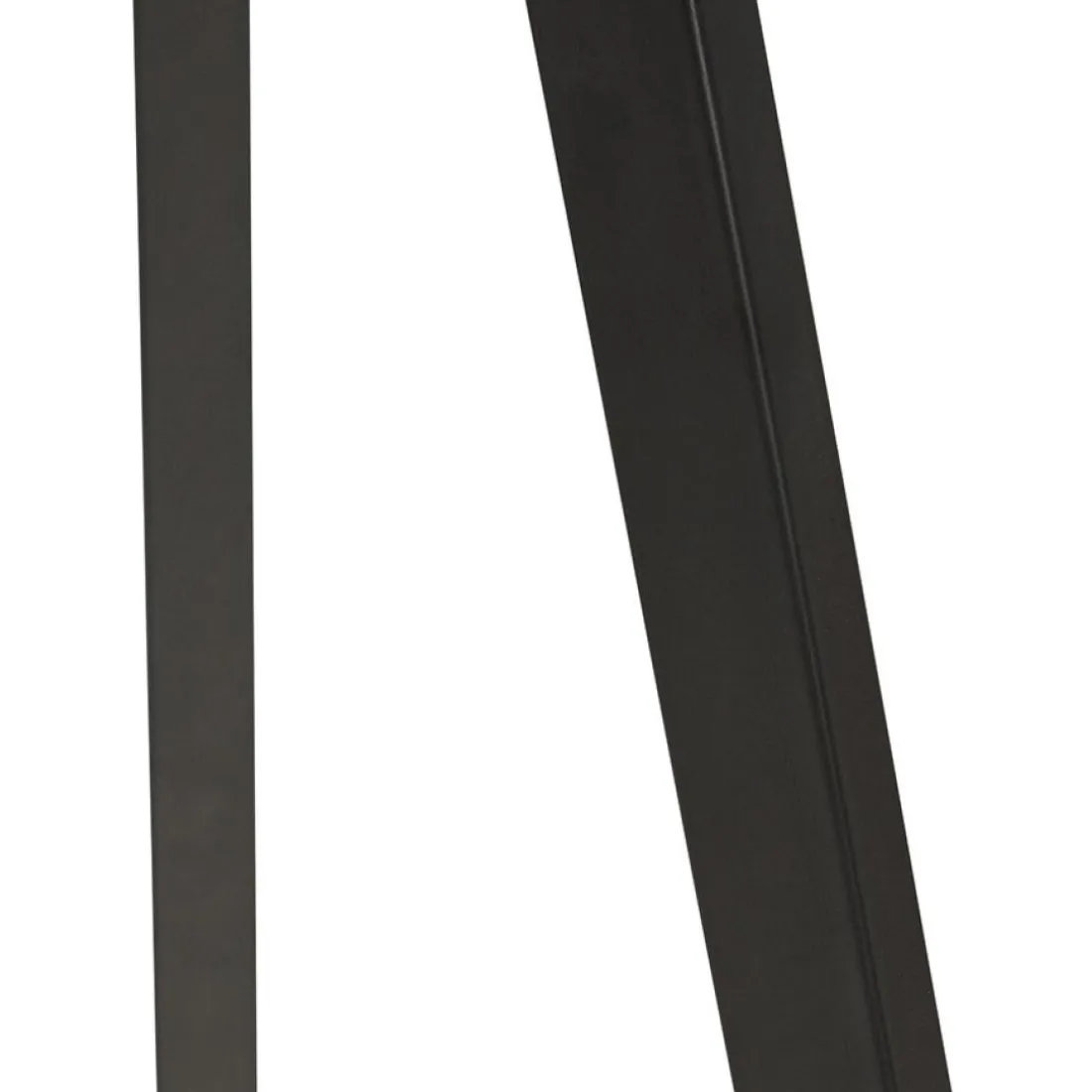 Lampe à poser design 'SPRING MINI' avec abat-jour gris et trépied noir
