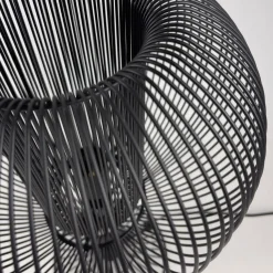Lampe à poser en Métal Noir