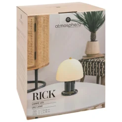 Lampe à poser LED Rick noir