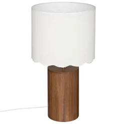 Lampe à poser marron