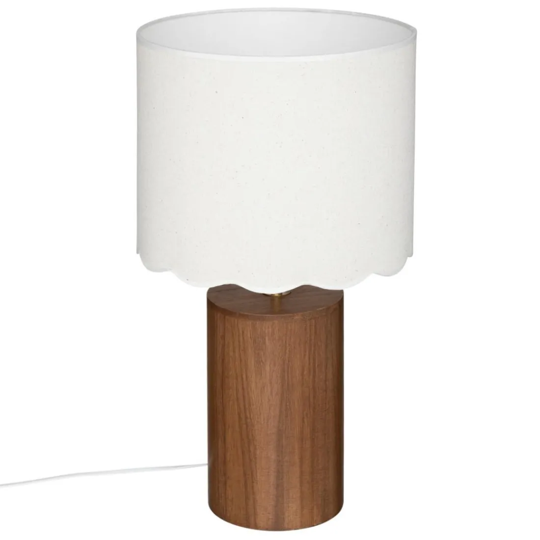 Lampe à poser marron