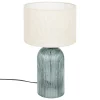 Lampe à poser Mati Verre Bleu