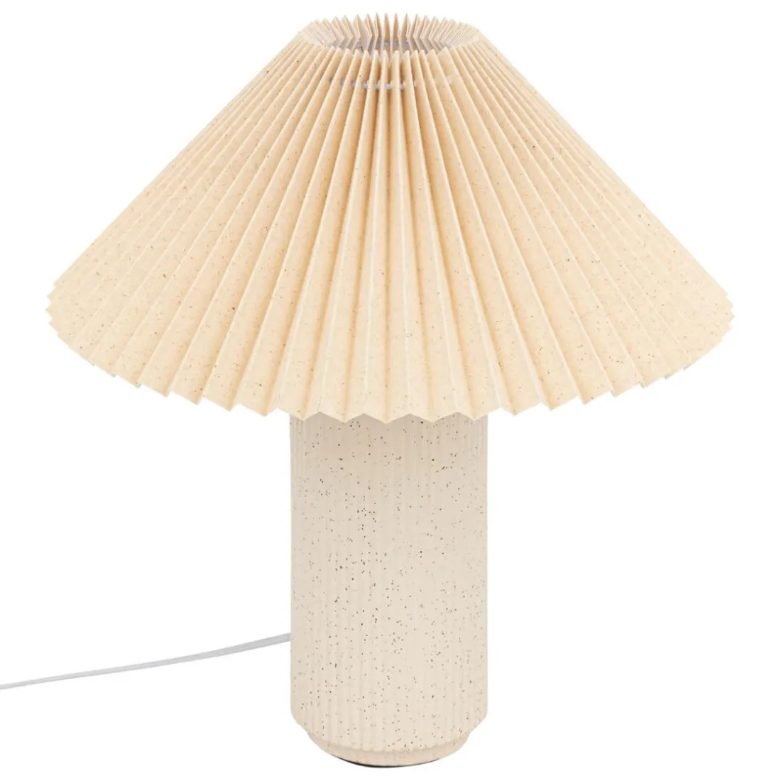 Lampe à poser Talya Porcelaine Beige
