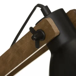 Lampe Arc Cuba Noir H 56