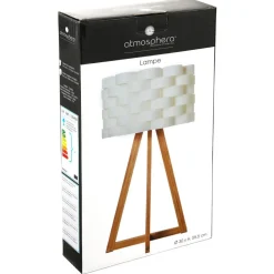 Lampe bambou papier