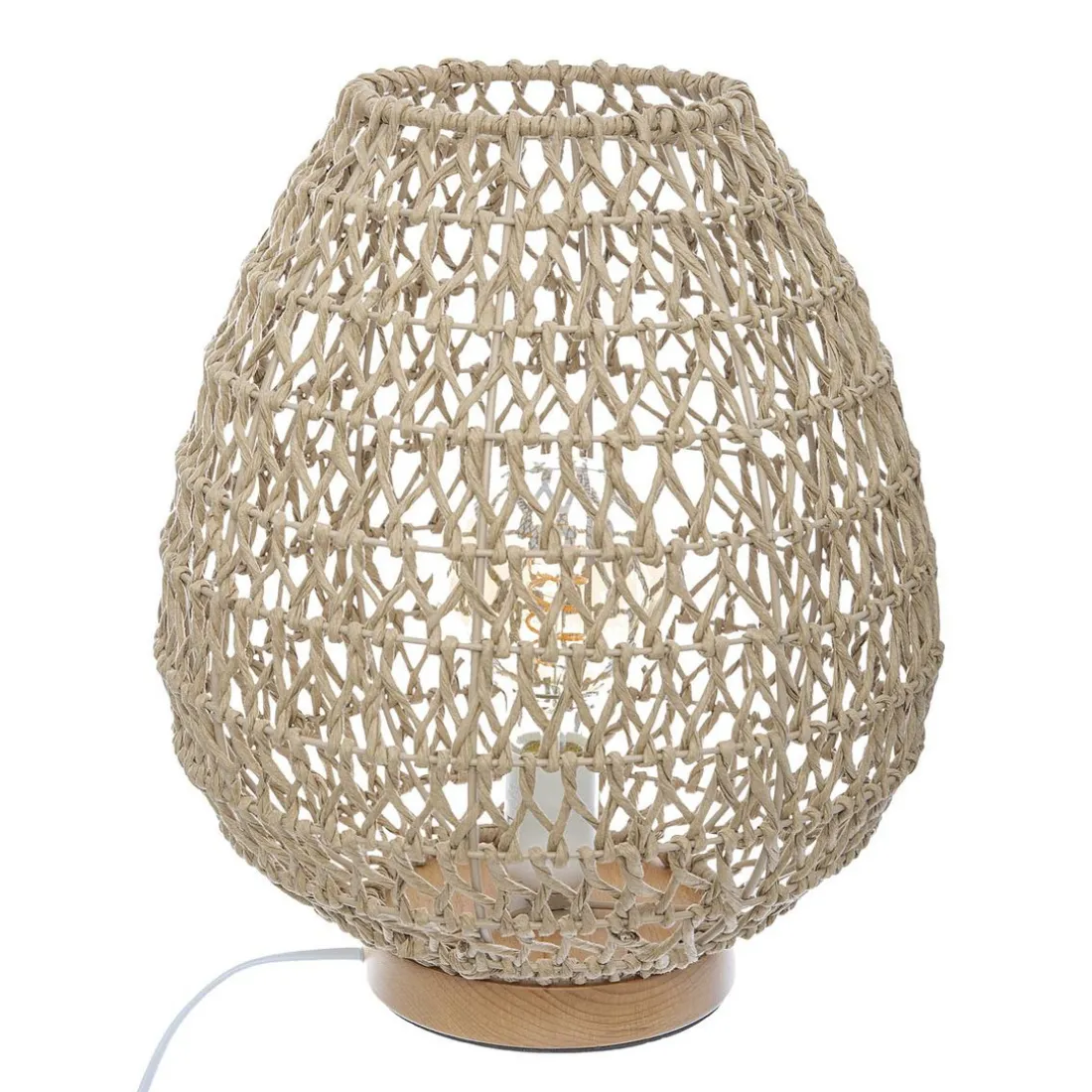 LAMPE MET+PAPIER ETE ETEL