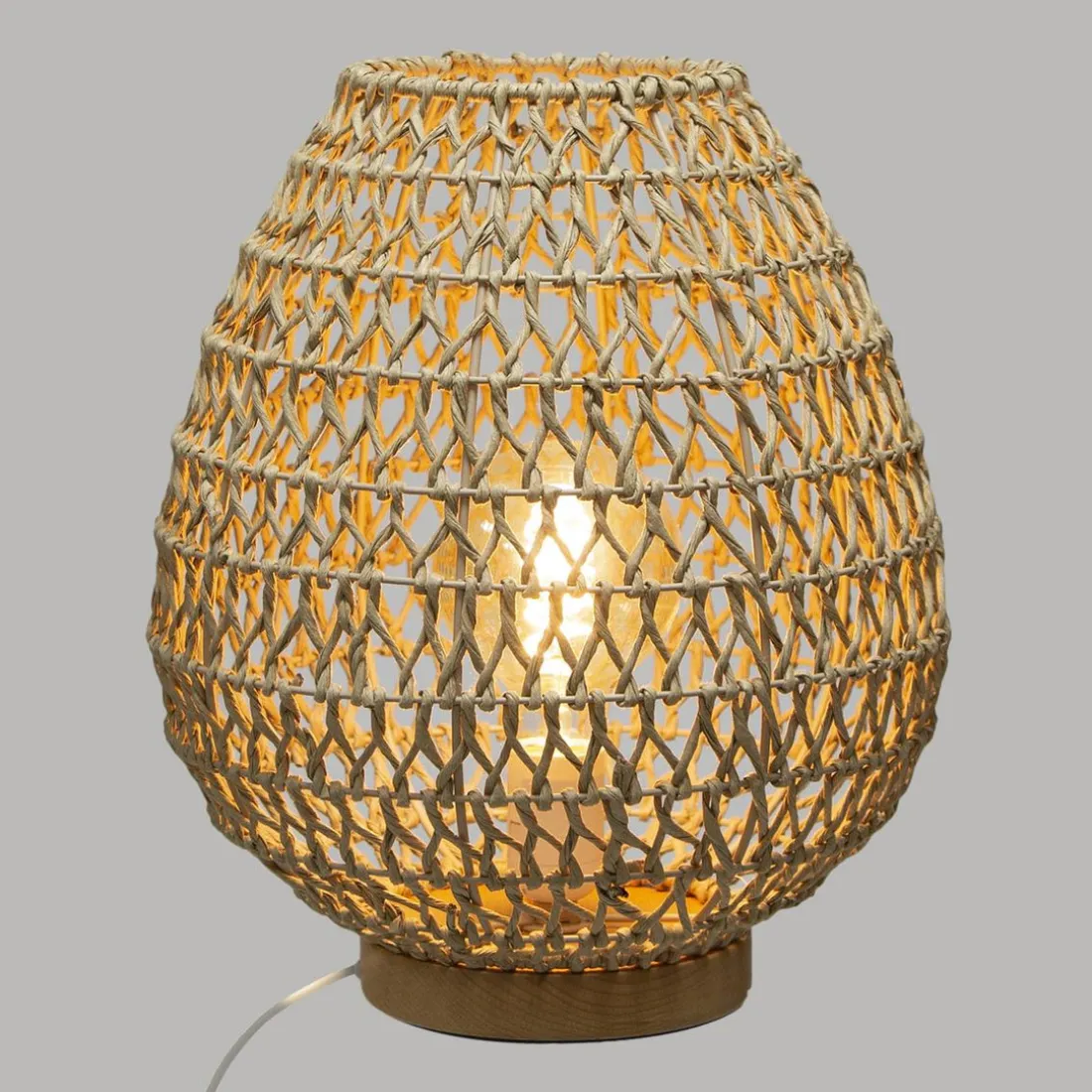LAMPE MET+PAPIER ETE ETEL