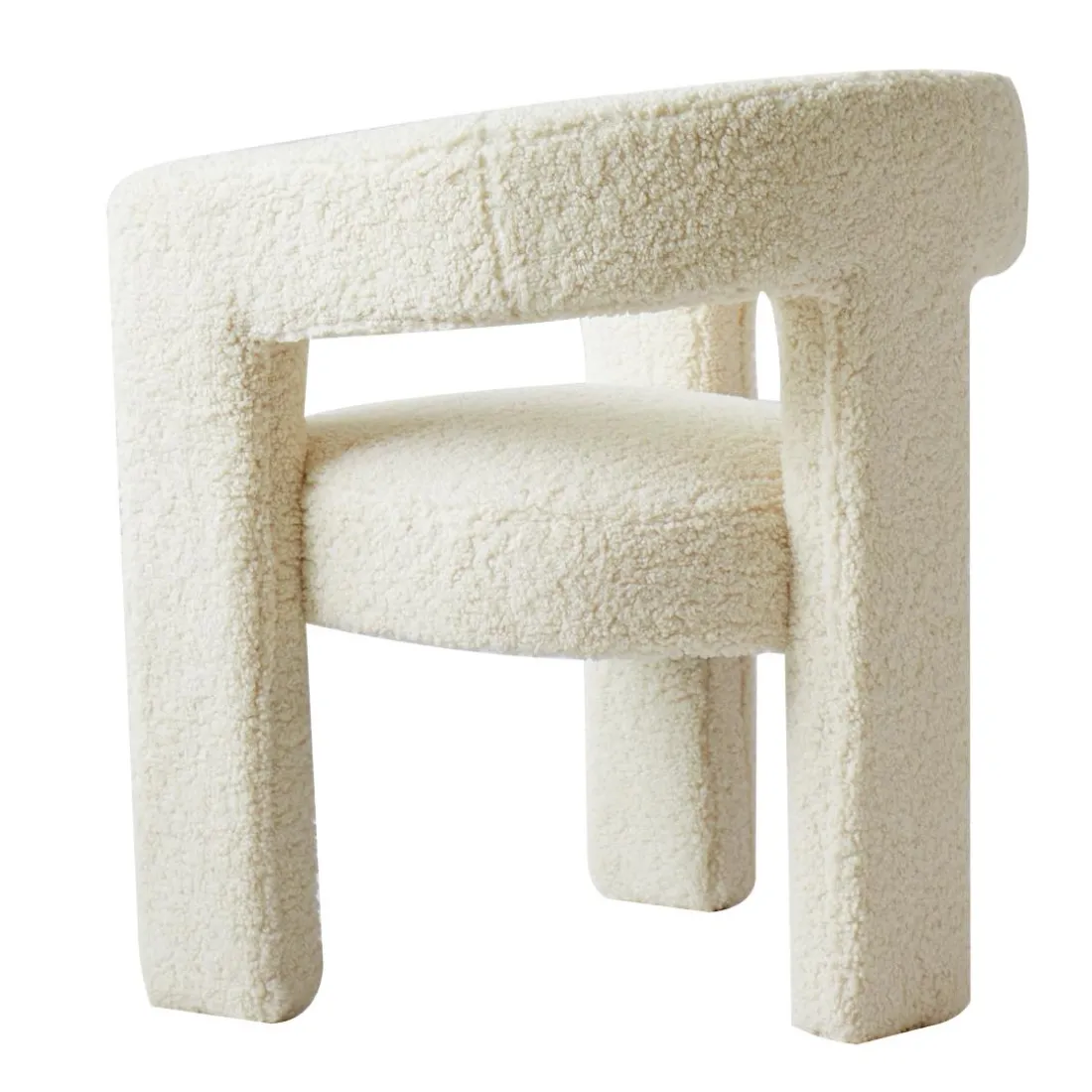 Le Fauteuil ARUSHA design moderne Blanc