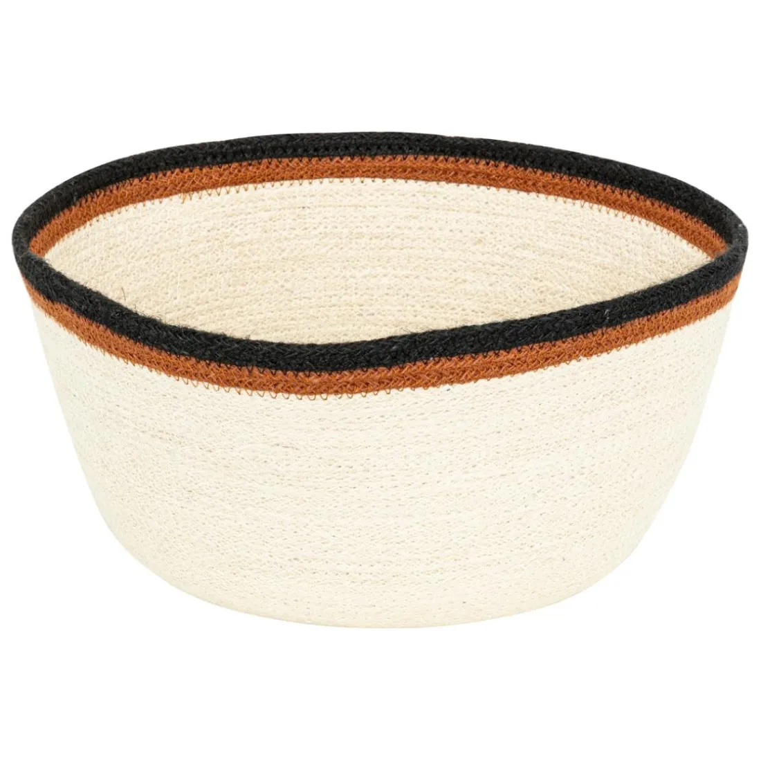 Le lot de 2 paniers en jute bicolore
