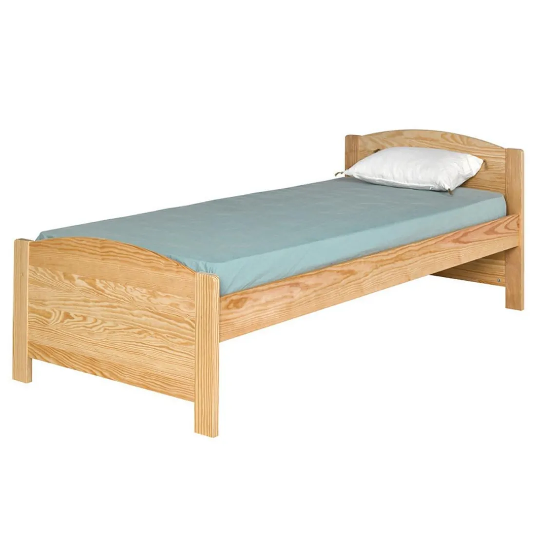 Lit ado OPALE 90x200 sans sommier bois clair