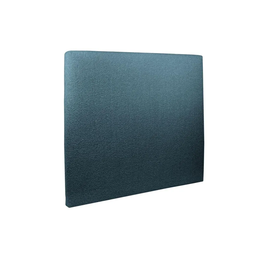Lit coffre avec tête de lit tapissier Bouclette Bleu