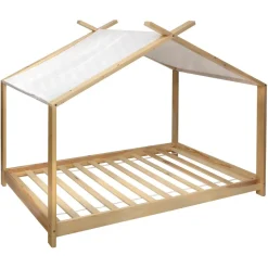 Lit Tente enfant beige