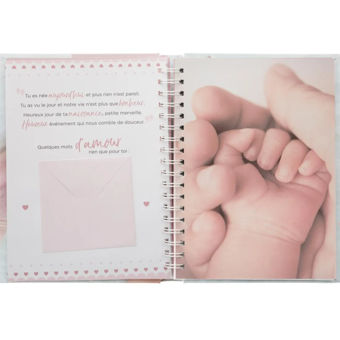 Livre Naissance 100 Pages bleu