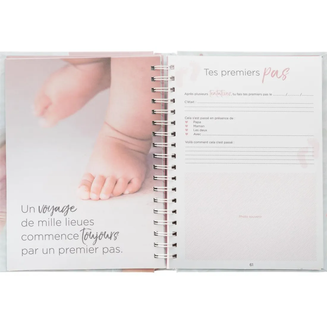 Livre Naissance 100 Pages bleu