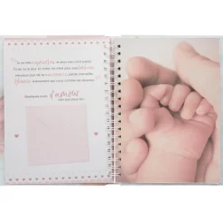Livre Naissance 100 Pages rose
