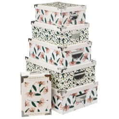 lot de 6 boites