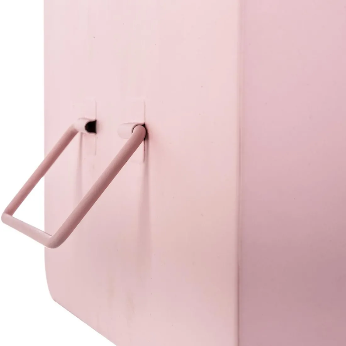 Lot de 2 Cantines métal rose