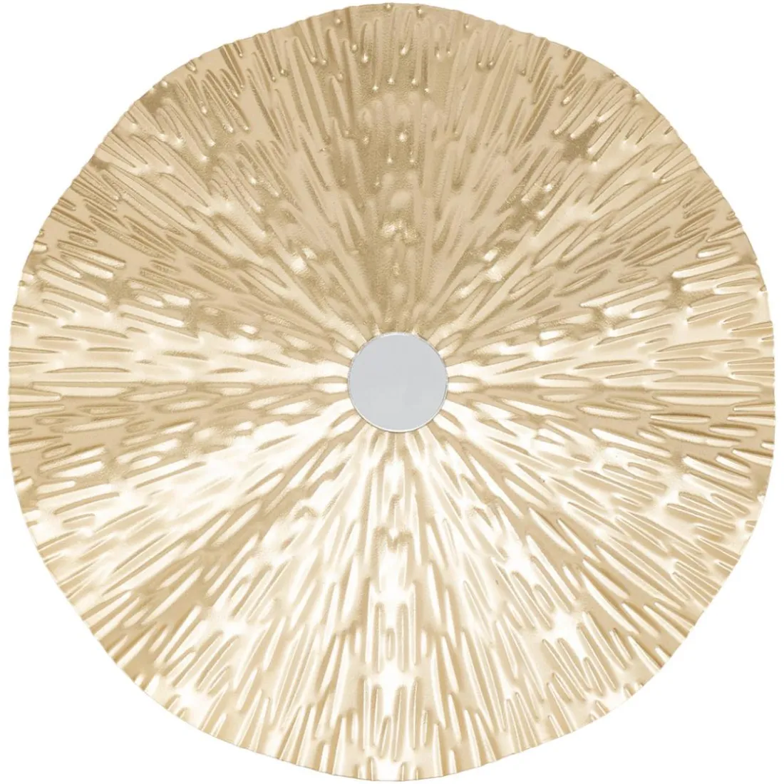 Lot de 3 déco murales Leslie Métal doré