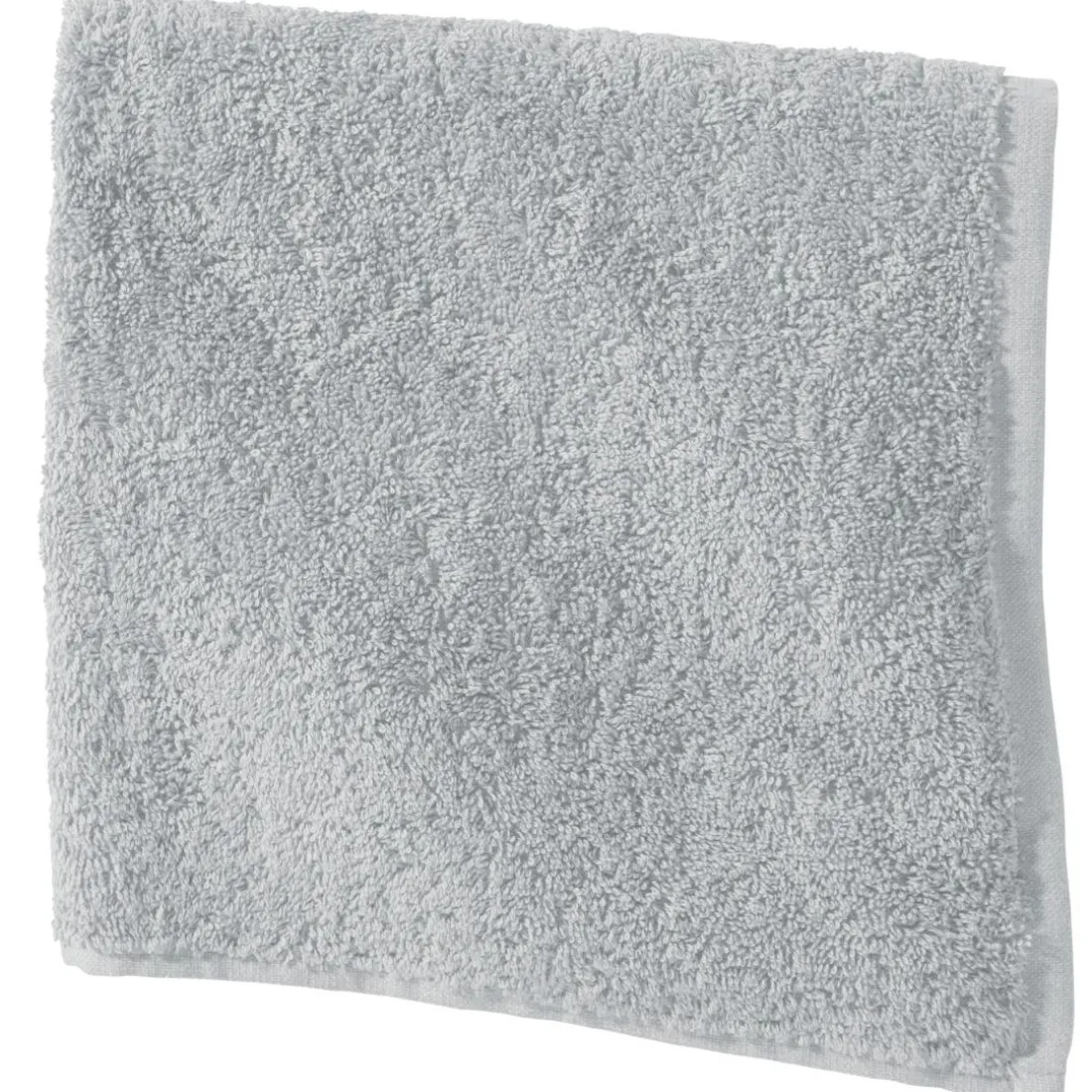 Lot de 2 Essuie-mains carré PRATIK gris Galet