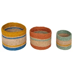 Lot de 3 paniers