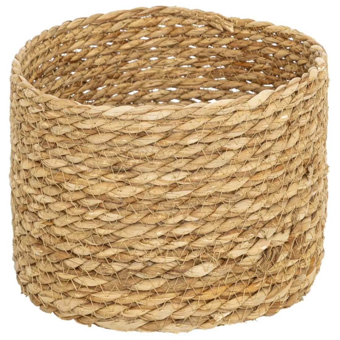 Lot de 9 paniers en jute