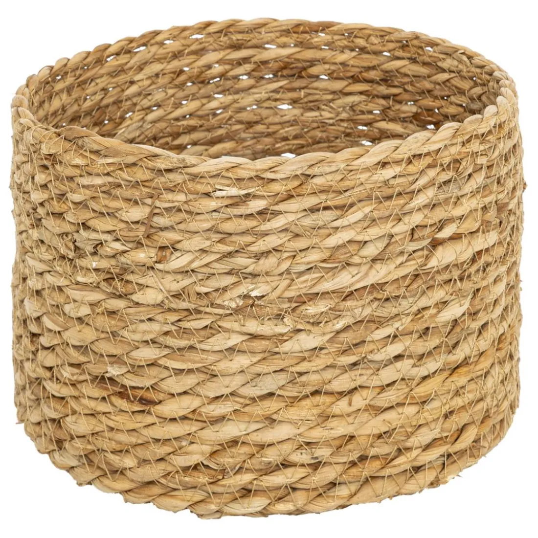 Lot de 9 paniers en jute