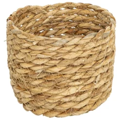 Lot de 9 paniers en jute