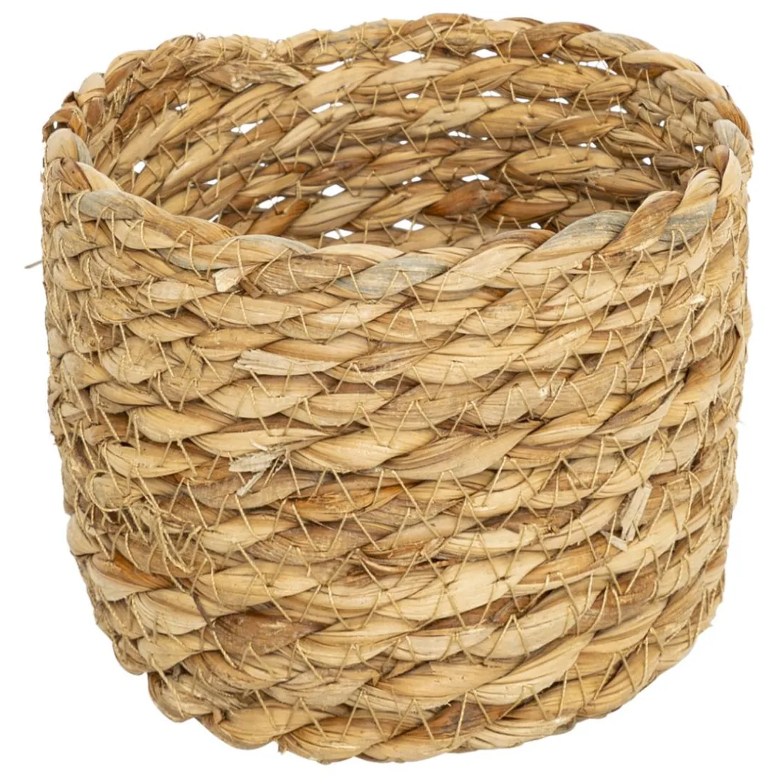 Lot de 9 paniers en jute