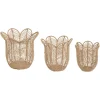 Lot de 3 Paniers en jute