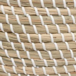 Lot de 2 paniers SOLEYA beige