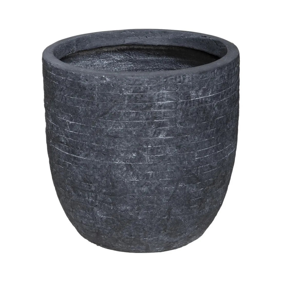 Lot de 3 Pots Fibre Max D 39 gris