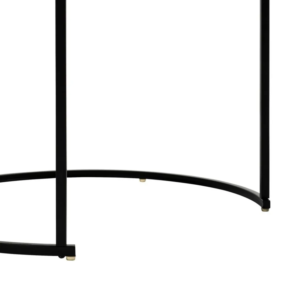 Lot de 3 tables d'appoint Noan noir