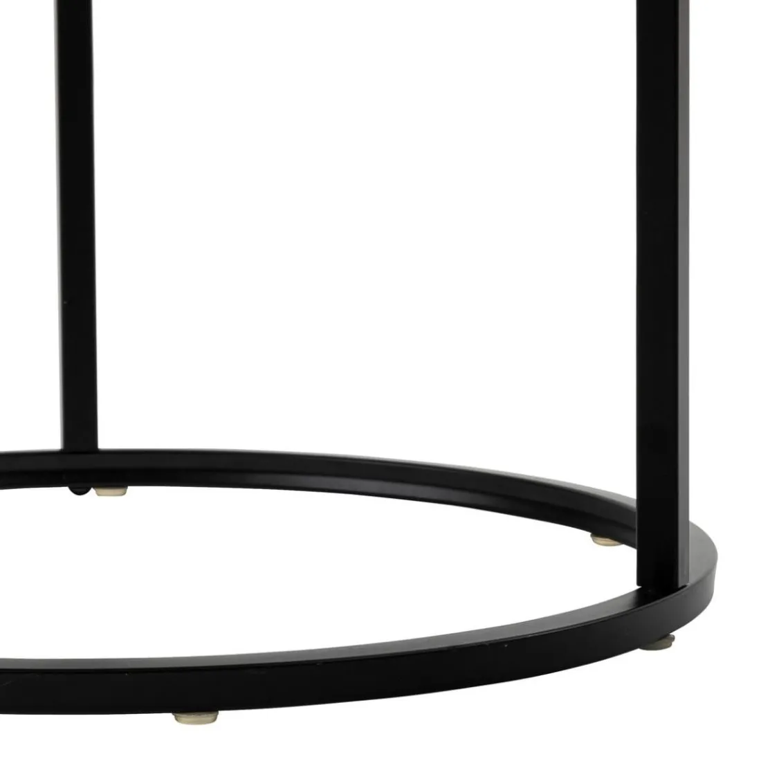 Lot de 3 tables d'appoint Noan noir