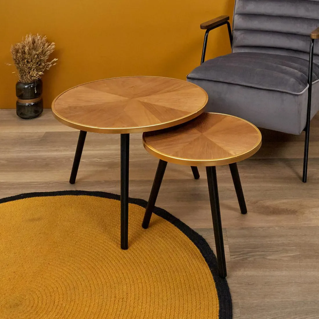 Lot de 2 Tables Gigogne Felix